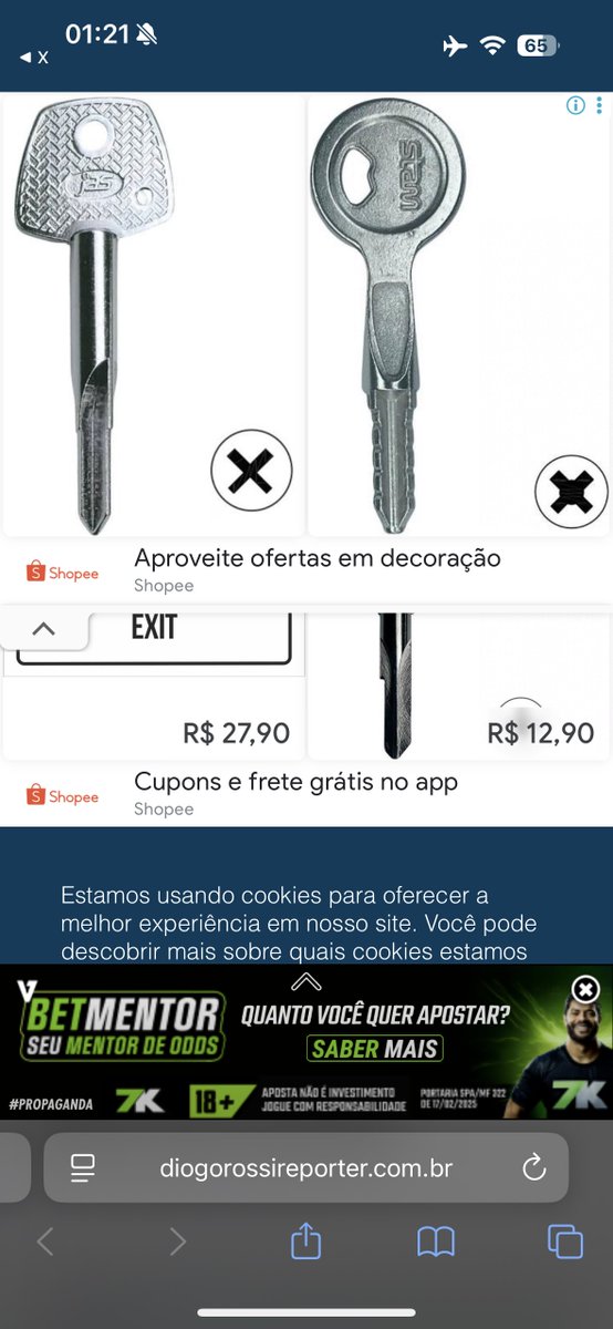 _mcorreaa's tweet photo. @diogo_rossi Entendo que tem que monezitar com ADs mas caralho teu site é horrível irmão https://t.co/V4RajWJAsJ