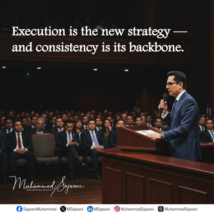msajwani's tweet photo. Consistency turns good execution into a competitive advantage.
#Corporate2026 #MustWinBattles #FutureReady #Leadership #Resilience #Transformation #Innovation #DigitalShift #SustainableGrowth #AgileEnterprises
#MuhammadSajwani
#EvolveHR
#empowerpeople
#hrconsultant https://t.co/WkeUncc6li