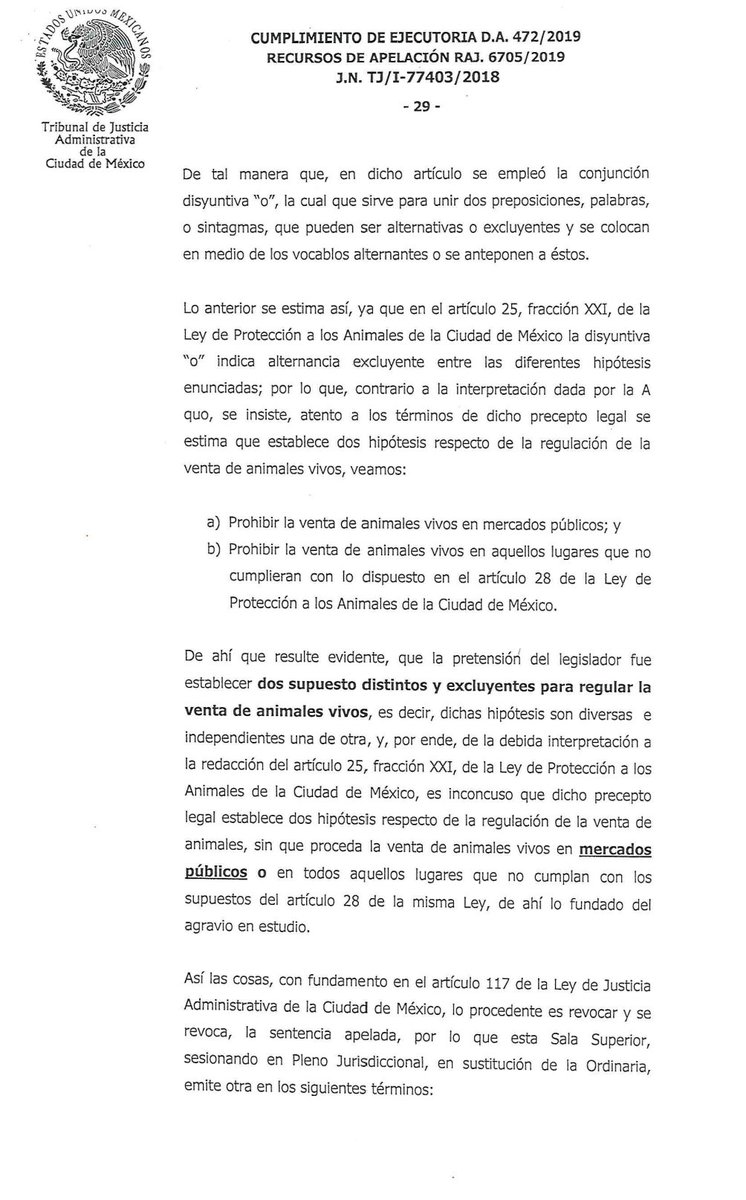 Frecda's tweet image. El juicio TJ/I-77403/2018 que interpusimos desde 2018 ante @TJA_CDMX obteniendo sentencia favorable en 2020 (no 2023) sigue surtiendo efectos clausurando locales del mercado Sonora. Urge que @UCS_GCDMX #BrigadaVigilanciaAnimal asegure y resguarde a los animales. @ClaraBrugadaM