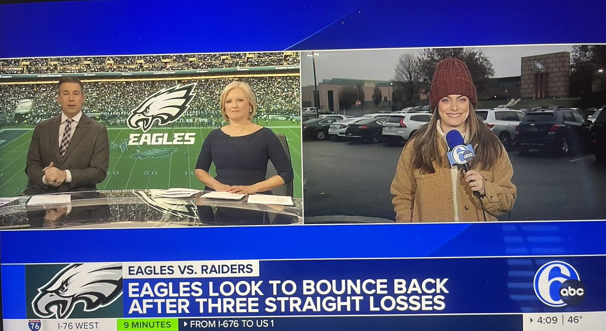 cbkmediamgt's tweet image. During her birthday week, that is client @ella_galati of @6abc doing a great job today reporting live from the @Eagles football facility. Happy Birthday Gabriella!
#PhiladelphiaTVNews
#WPVI
#SportsAnchor
#SportsReporter
#TeamCBK