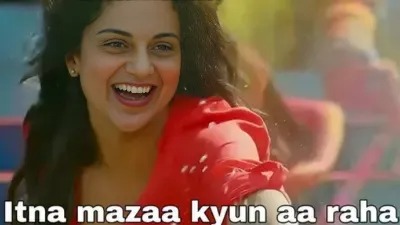 Kangana Ranaut watching Hrithik Roshan being trolled :

#Dhurandhar