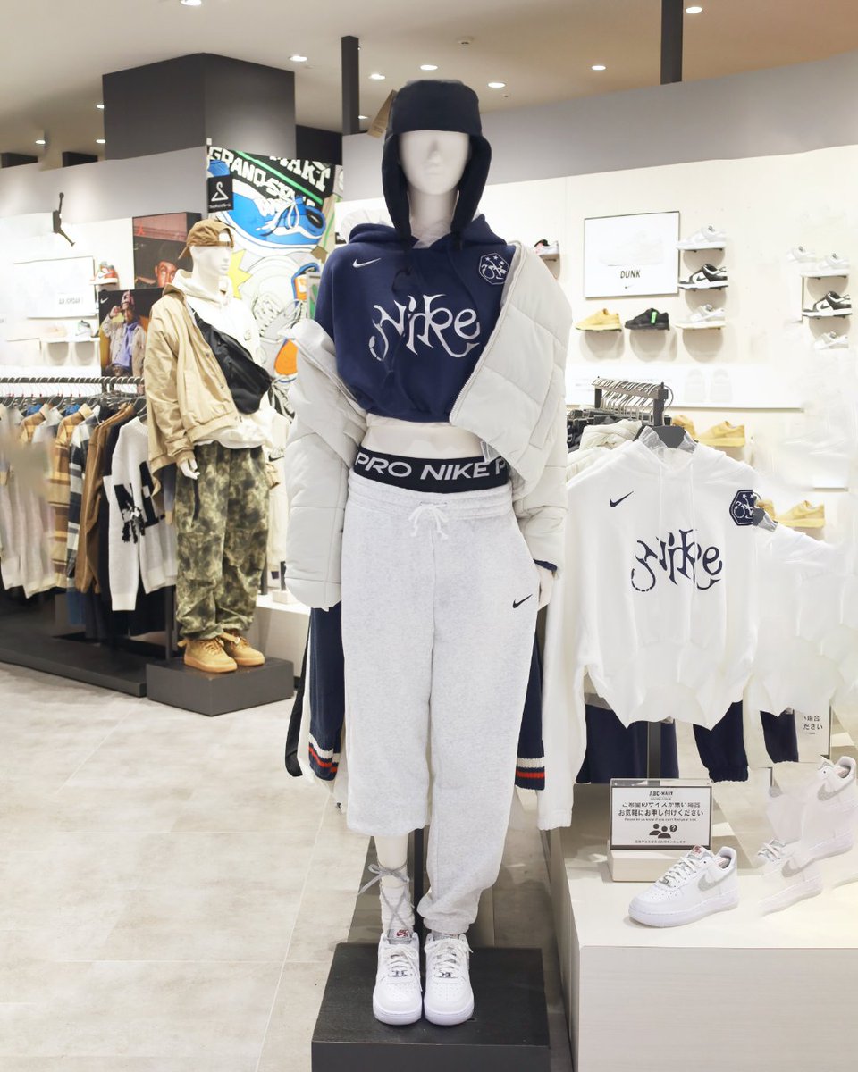 2F #ABCMART GRAND STAGE Nikeのホワイトカラーアイテム❄️ Therma
