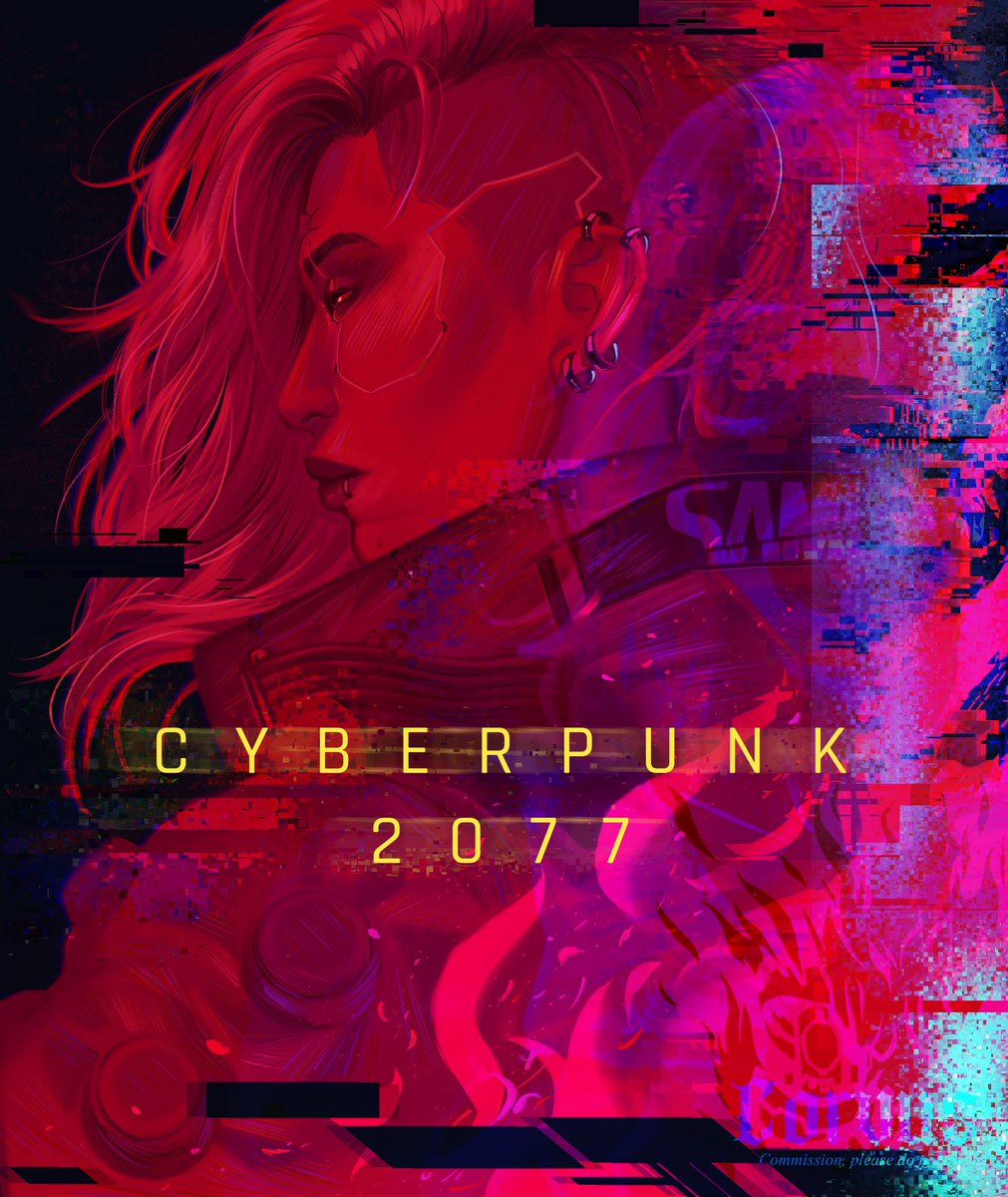 Im late but happy 5 years of #Cyberpunk2077 !! One of ,y all-time favourite games ^_^