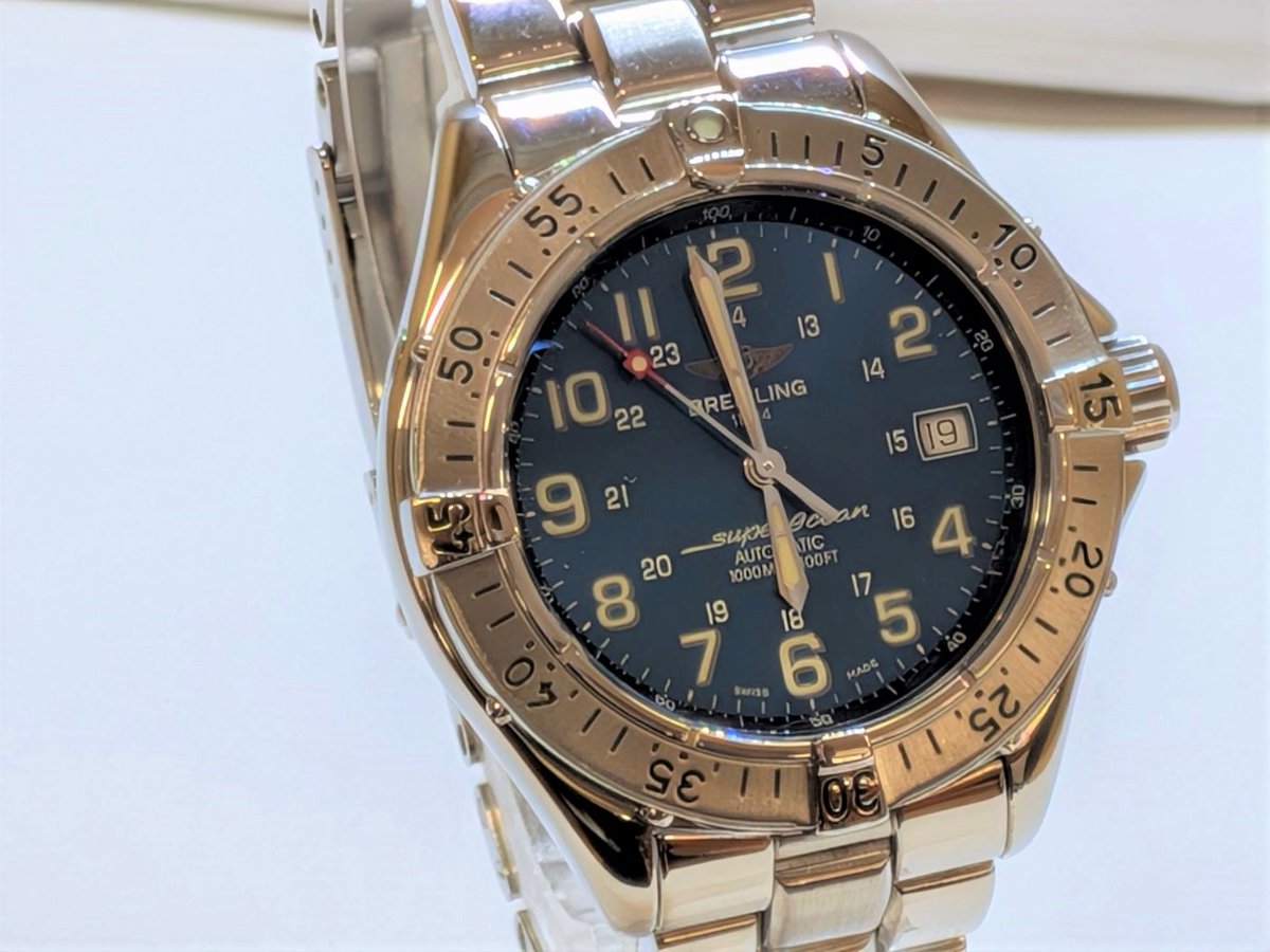 BREITLING スーパーオーシャン A17340」 を買い取らせていただきました
