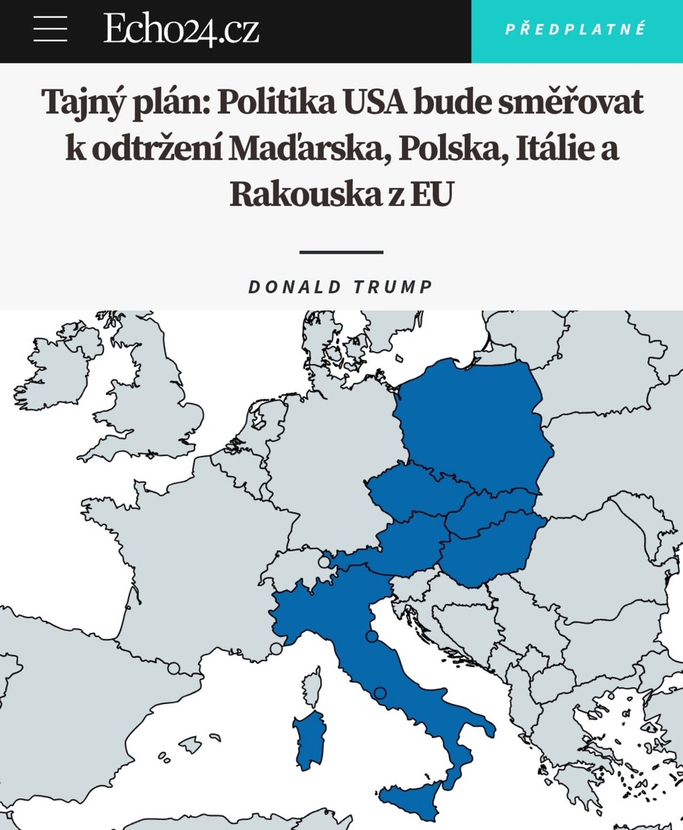 Nedělejme s tím tajnosti. Je to nádherný plán, který má potencial zachránit Evropu zničením EU.