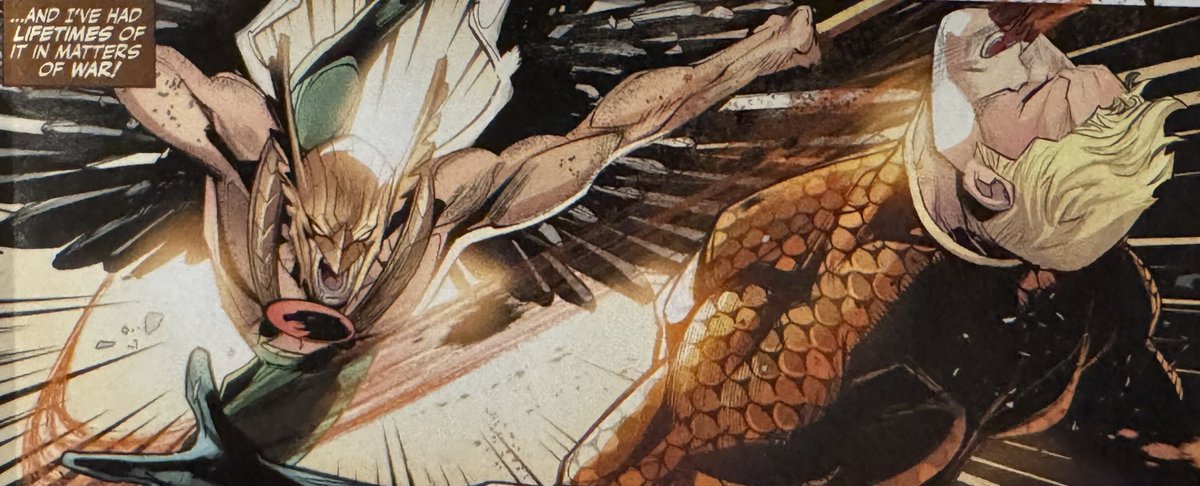 MartinPierro1's tweet image. 10th book of December - Aquaman #12 - one big fight between Aquaman &amp;amp; Hawkman showing how powerful Arthur has become. I don’t like the concept of heroes fighting to the death but sharp writing by @spacekicker and sharper art by @johntimmsart make it work. #Recommended