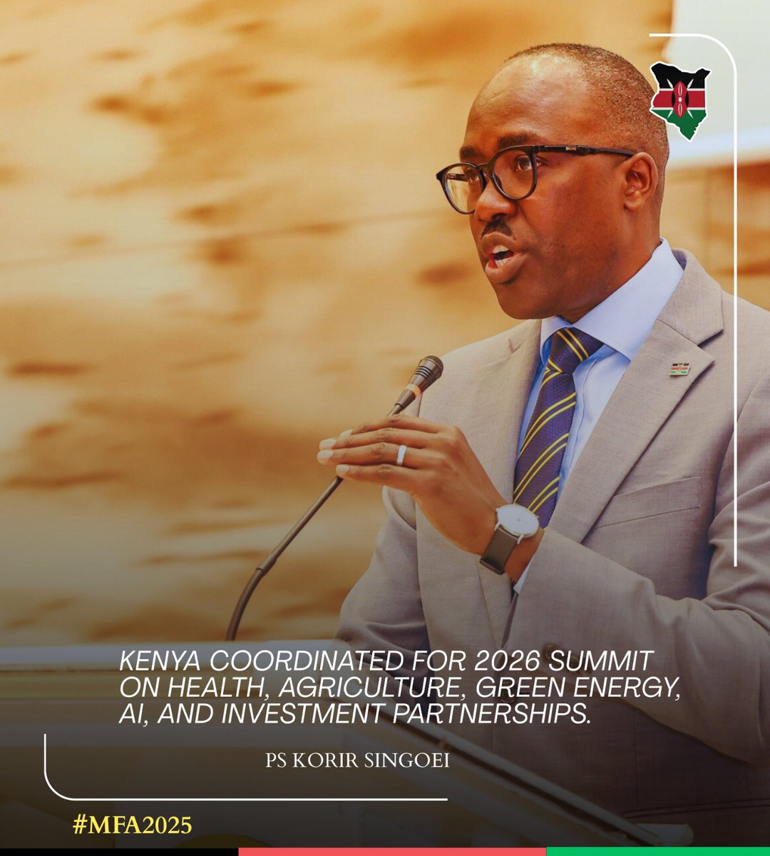 Terry_ke001's tweet photo. The Ruto–Mudavadi–Sing’oei diplomatic triangle delivered coherence and energy unmatched in previous years. Their teamwork made Kenya’s foreign policy sharp, reliable, and widely respected. #MFA2025 @singoeiAkorir @musaliamudavadi https://t.co/P8RtaXlZvk