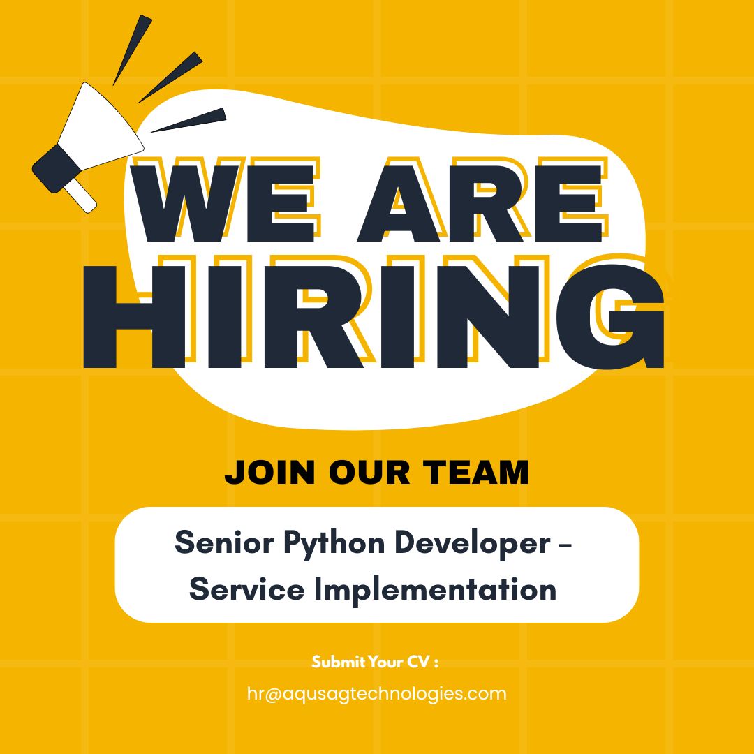 aqusag's tweet image. 🚀 #hiring : Senior Python Developer – Remote
💻 Build modular APIs with TDD &amp;amp; scalable DB designs
💰 Up to ₹1,44,000/month | 5+ yrs experience

⚠️ Note: Software engineering role only – not data annotation, ML, or analytics

🔗 aqusag.com/jobs/detail/se…

#PythonJobs #job