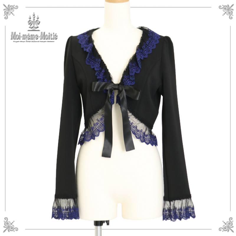 12/12 17時〜販売開始 【再入荷】クロスアーチレースカットソーボレロ