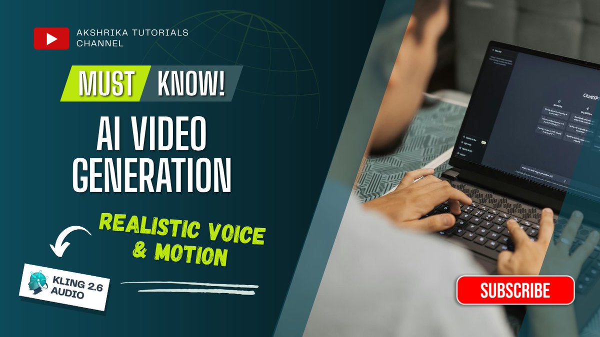 SlideShorts's tweet image. AI Video Just Leveled Up!
Higgsfield Kling 2.6 Audio now generates visuals + motion + ambience + expressive voice in ONE step!
Perfect lip-sync, natural sound design, cinematic shots, and hyper-realistic motion all automatic.

#Higgsfield #Kling26 #AIVideo #AIContentCreation