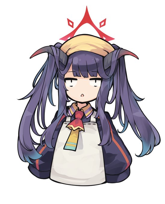 フウカ初描きしたけど顔はこれでええんか?ええんのか? #ブルーアーカイブ 