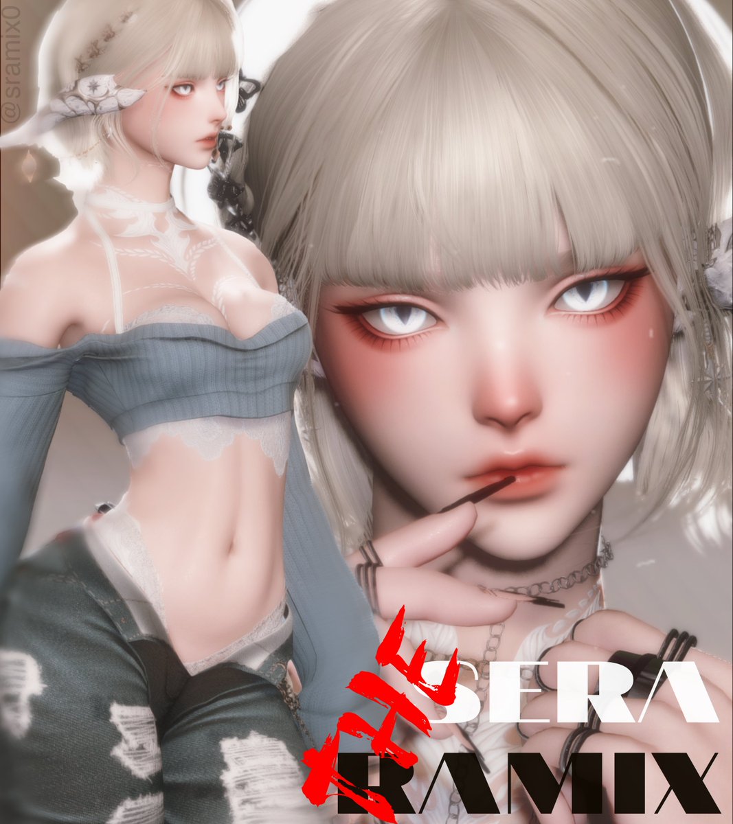 fang_yulan's tweet photo. One glance and you're done for. 

It's THE Sera Ramix! Thank you for letting me pose you, Sewa! :) 

@Sramix0 https://t.co/aBJ9lQnvi3
