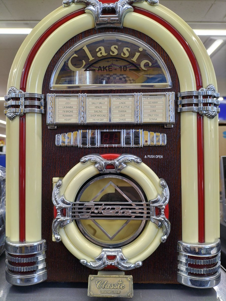 希少　ジュークボックス　CD ラジオ　レトロ 希少！ジュークボックス インテリア アンティーク ラジオ、CDプレイヤー