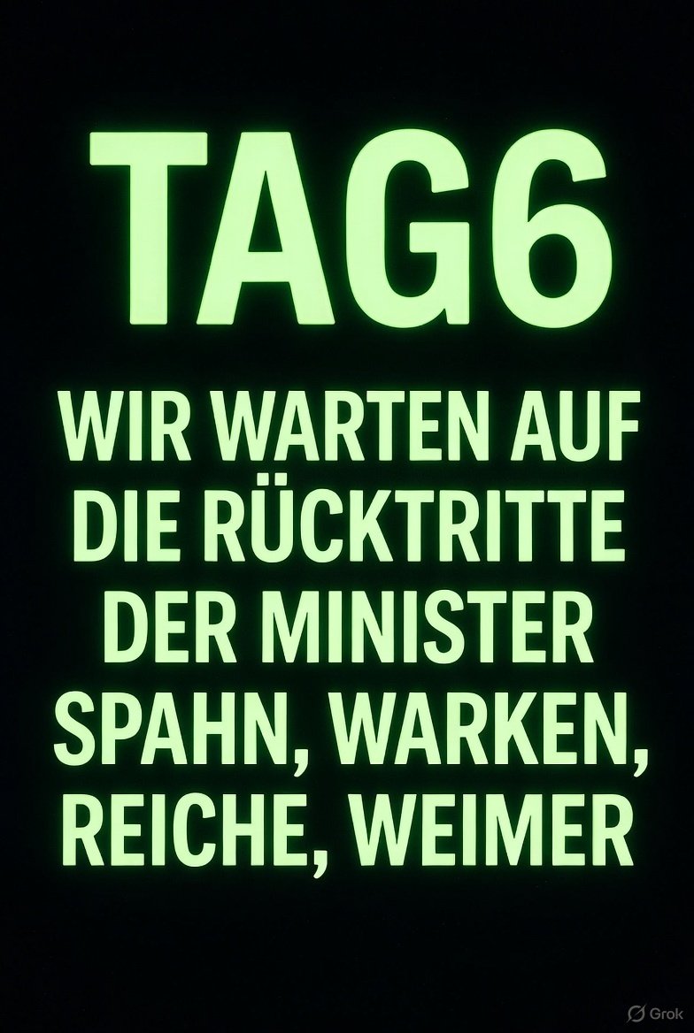 Guten Morgen Gemeinde⏳‼️👇AUFRÄUMEN‼️
PFLEGEREFORM
RENTENREFORM
REFORM DES MINISTERGESETZES 
STRAFBARKEIT VON STEUERVERSCHWENDUNG