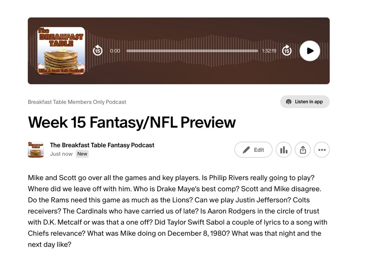 BreakfastTablePod tweet media