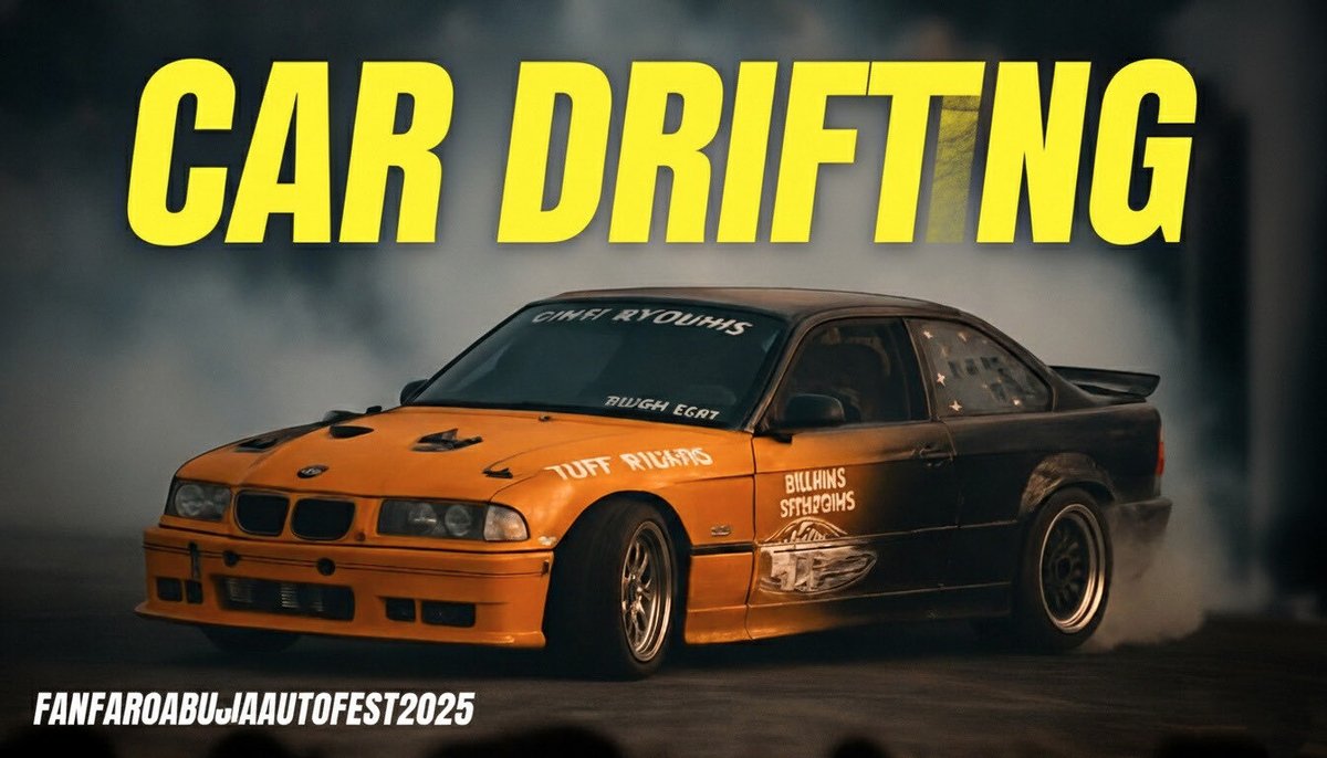 shynebu's tweet photo. ABUJA INSANE DRIFT SMOKE! Fanfaro Autofest 2025🇳🇬
https://t.co/jfNpzibJlc https://t.co/SxU3BxkAoy