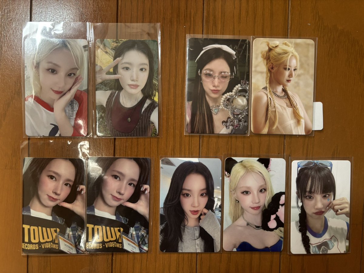 idle アイドゥル トレカ 交換 逢い-dle 受注販売 グッズ 譲→画像1.2