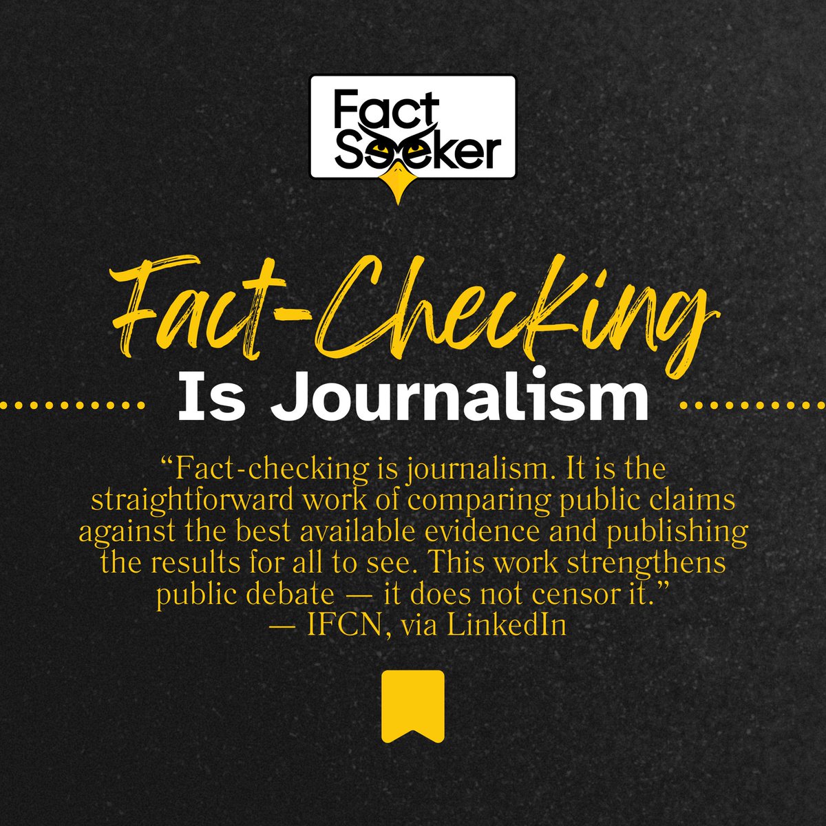 #factseeker #factcheckingmatters #slpi