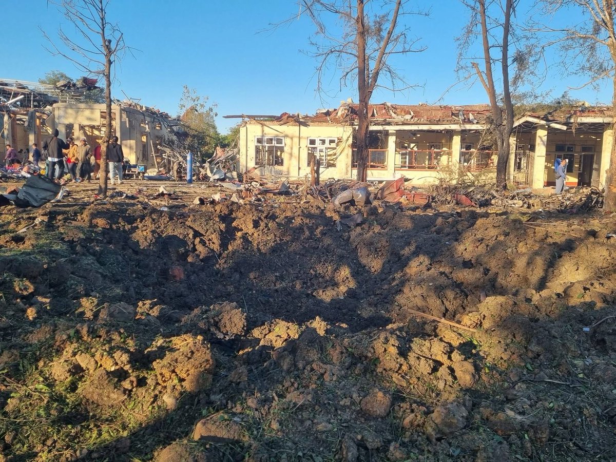 On the night of December 10 - the International Human Rights Day, the brutal military junta dropped two 500-pound #bombs from a fighter jet on a Public #Hospital providing medical care to civilians in Mrauk-U Township, #Rakhine State, killing 33 civilians. Sources say that many