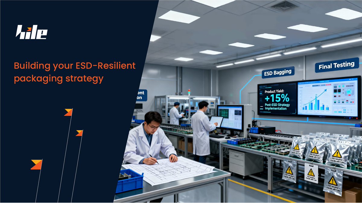 HiLe_Packaging's tweet photo. Your ESD Packaging Strategy could be costing you thousands every month.

We just published an in-depth blog  

That's not all, Grab your FREE ESD Packaging quick-reference checklist (details in the blog link)

https://t.co/u1Hc7uWmcD https://t.co/SpaaehKKrc