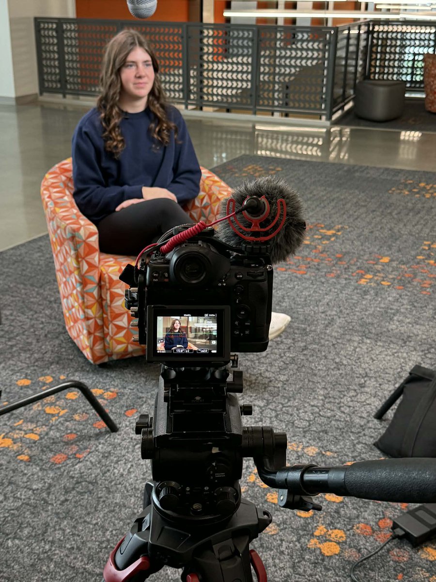 HKasnerPhoto's tweet photo. Shout out to Reagan Ball for being showcased with her real world learning opportunity with Graphic Design in Sports Marketing Class. Reagan won the winning billboard design for Christian Brothers Roofing. More about the design &amp; her experience to come. #pcr3proud https://t.co/IBYc3OwAQY