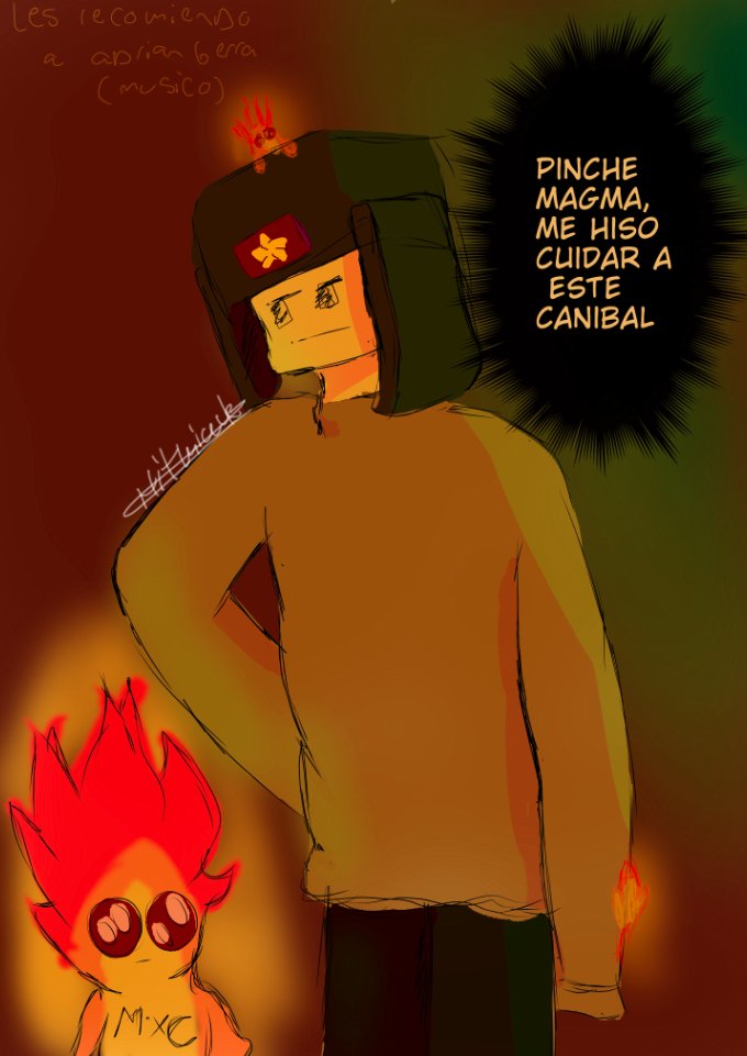 #MagmaBoiFanart #JustNovaFanart GENTE, PORFIN ME LIBERARON DE MI BLOQUEO CREATIVO. TA MEDIO PENDEJO EL DIBUJO, PERO ES LO MEJOR QUE PUDE HACER A LAS 2 DE LA MAÑANA 🤑🤑🤑