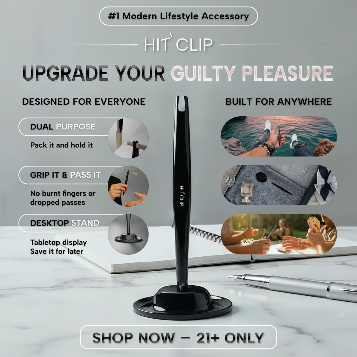 Looking for a great gift idea?

Use code Stonerjesus420 for 20% off and check out the <a href="/hitclip_/">Hit Clip</a>