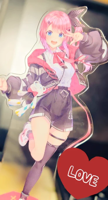 #めると見ルネ 自分へのクリスマスプレゼント! アクスタ届いた
