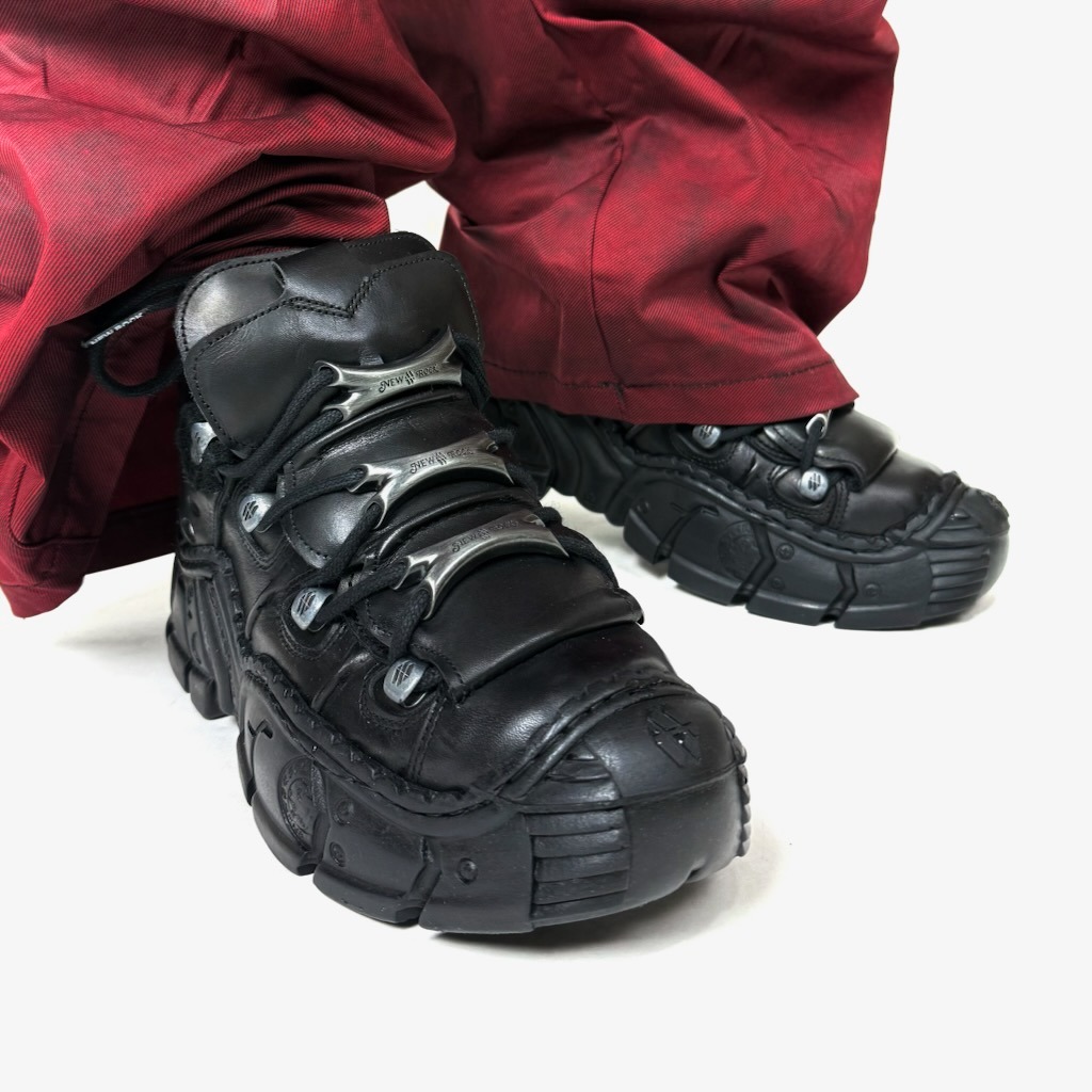 M-IMPACT016-C11 / 厚底スニーカー / 本革【NEW ROCK】 定番のデザイン