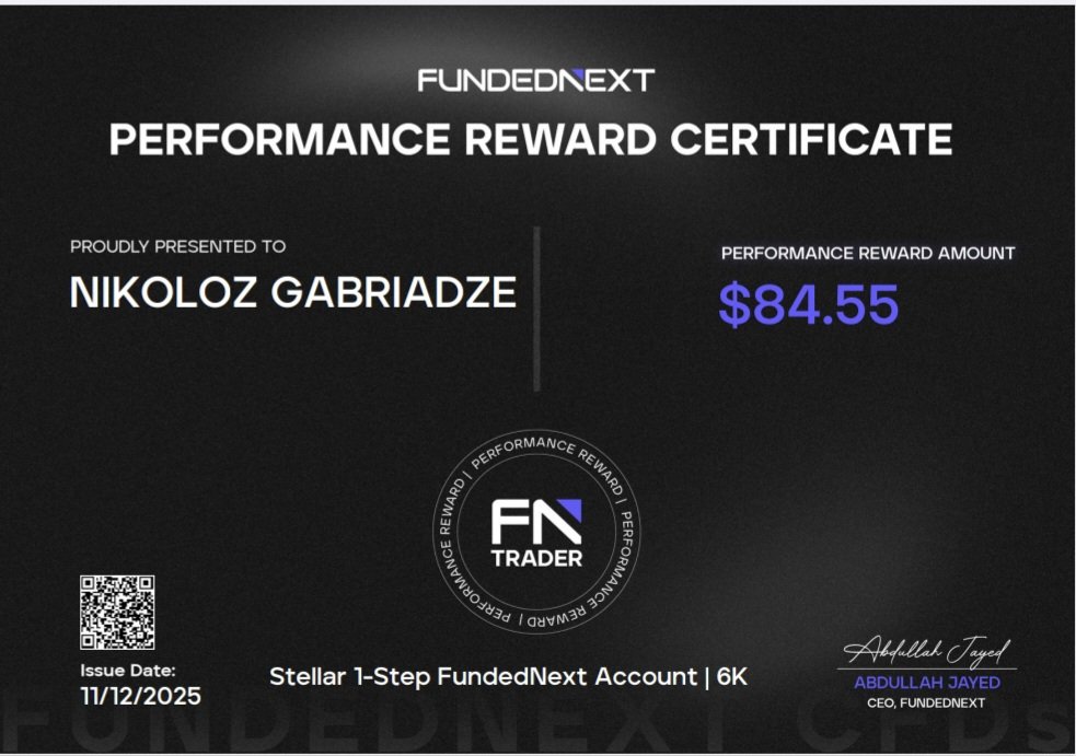 nikogabro31's tweet photo. Just Got payed by @FundedNext 
Even tho It's not huge, It still shows the success.
Thank you FundedNext! https://t.co/y6pCpjFA5E