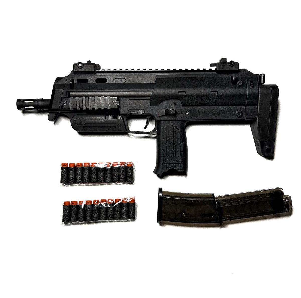 GARYUSHOUTEN's tweet photo. 【TYPE MP7A1】
サブマシンガン　電動フル・セミオート　ソフトダーツブラスタートイガン

日本国内在庫品　残り2点
https://t.co/O0MNv1RFji https://t.co/WC5wvxRVRA