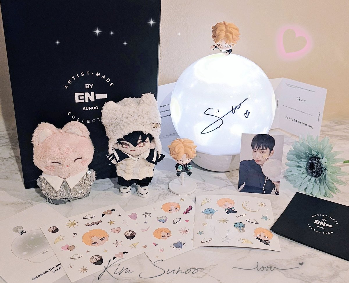 当選したArtist-Made🩵 ソヌのライトが届いたよ✨️ すごく嬉しい