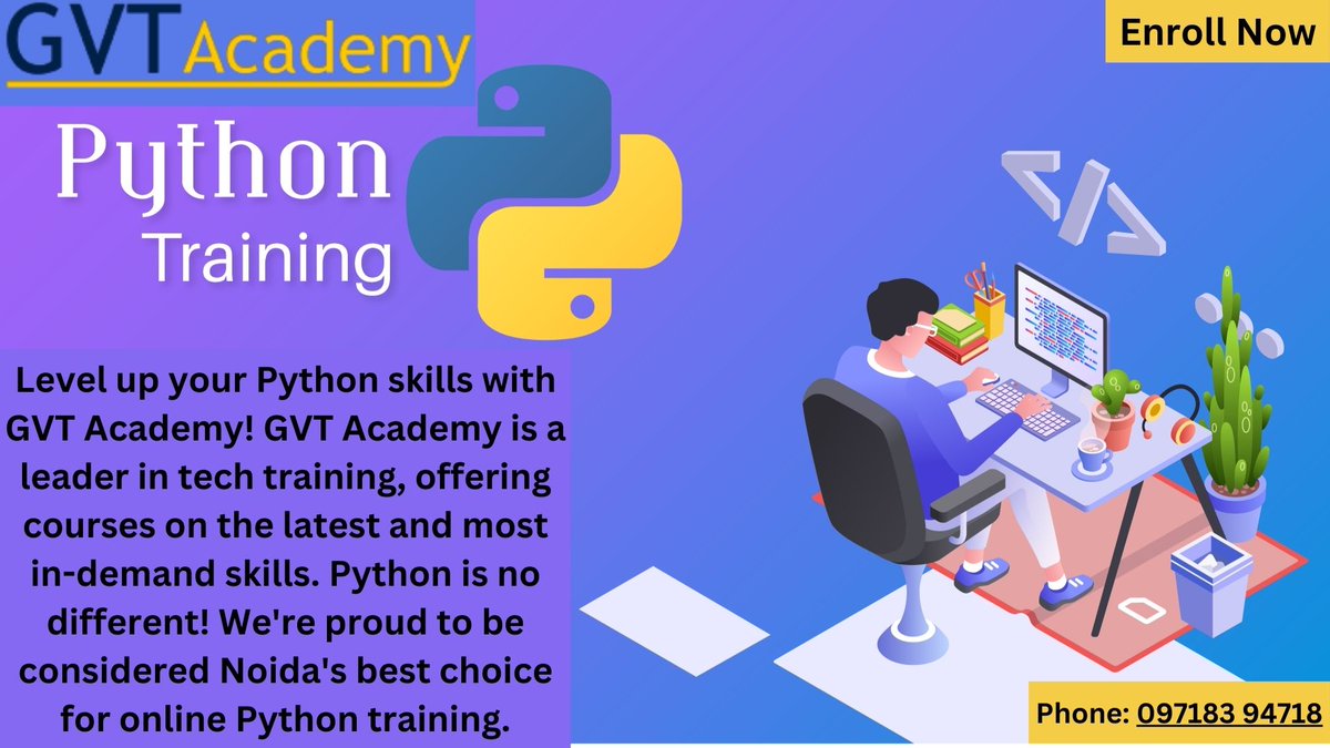 GVTAcademy's tweet image. linkedin.com/posts/gvt-acad…

#pythontraining #learntocode #codingforbeginners #pythonprogramming #techskills #programmingcourse #datascience #webdevelopment #gvtacademynoida #careerboost #automation #gvtacademypythontraining