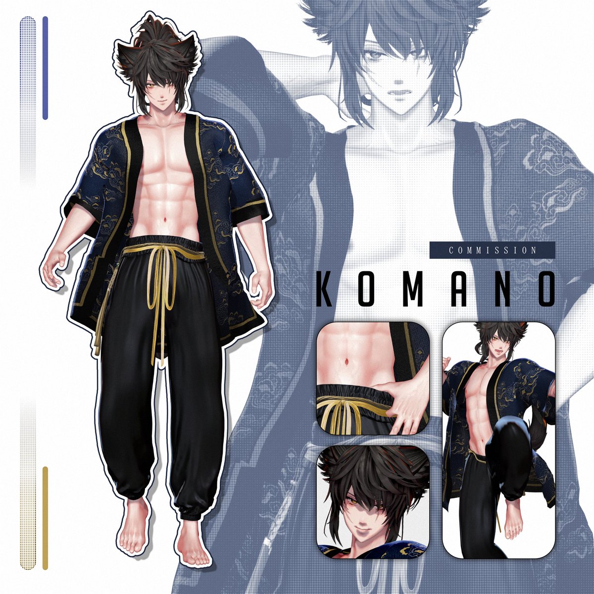 CONCEPT: 'WUXIA' 🐉

#Komano3D