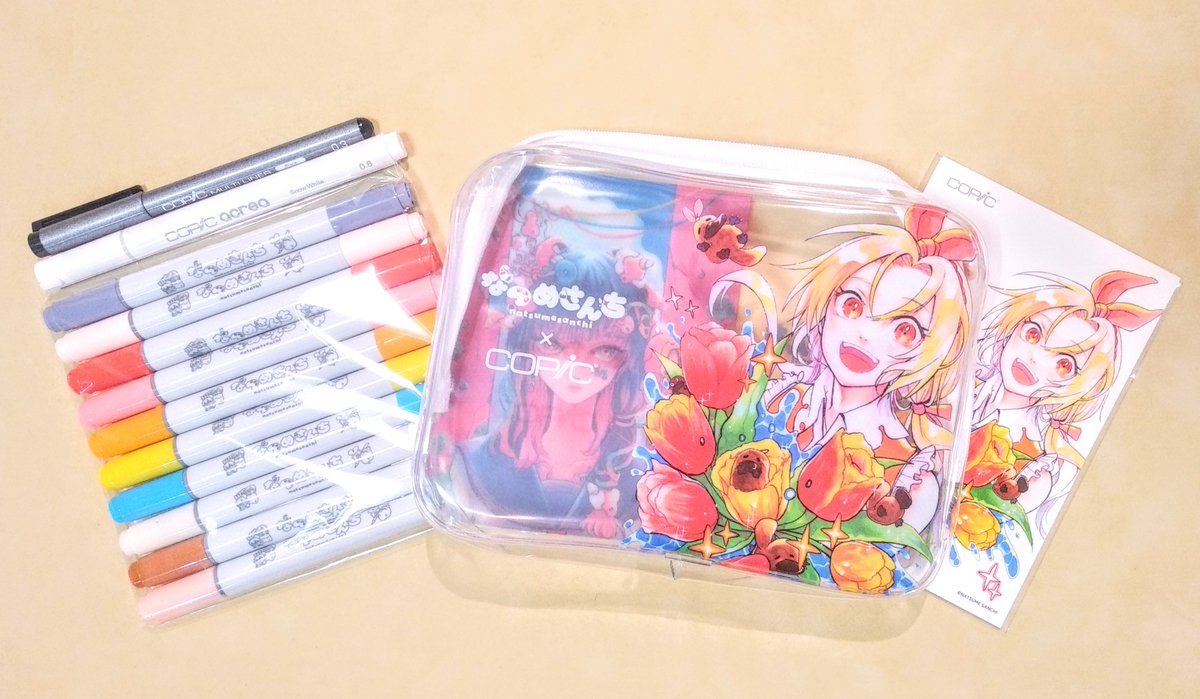 🌟限定セット🌟 📣なつめさんちとコピックのコラボセット 『なつめさん