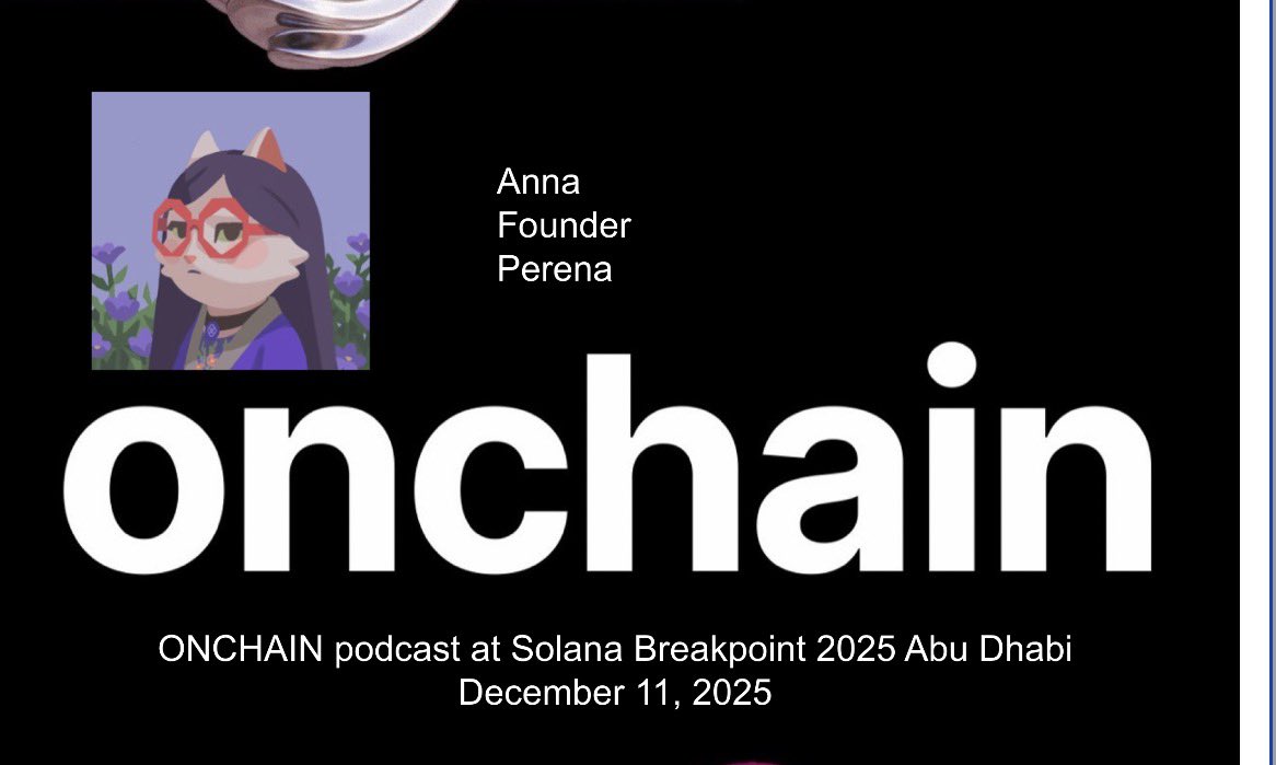 0zklab's tweet photo. We are talking today to @gizmothegizzer Founder of @perena at @SolanaConf in Abu Dhabi https://t.co/isLzLWB4Pt