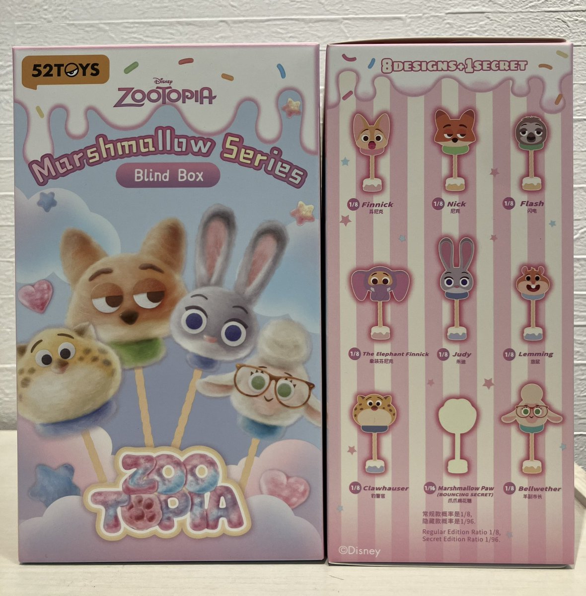 ✨️🐰オズコレボ商品入荷🦊✨ #52TOYS ZOOTOPIA Marshmallow Series