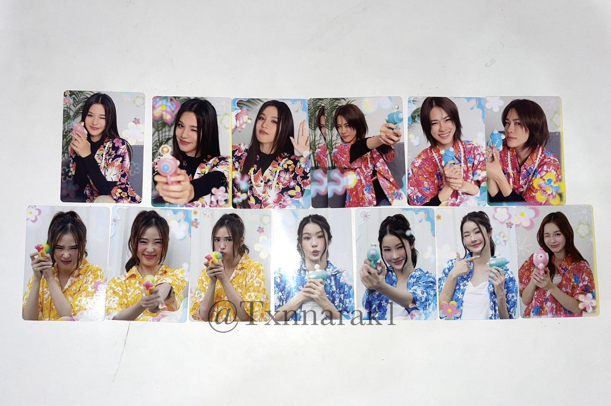 Txnnarak1's tweet photo. wts [พร้อมส่ง] | Girl Collectible Random card 

- Songkran
• ใบละ 20 บาท
สนใจdmสอบถามเพิ่มเติมได้คับ (รับเยอะลดได้ค่ะ)

📮ค่าส่ง 30 บาท

#ตลาด���ัดน้ําตาลฟิล์ม #ตลาดนัดมิ้ลค์เลิฟ #ตลาดนัดเอมี่บอนนี่ #ตลาดนัดgmmtv https://t.co/e0sf9SUAUF