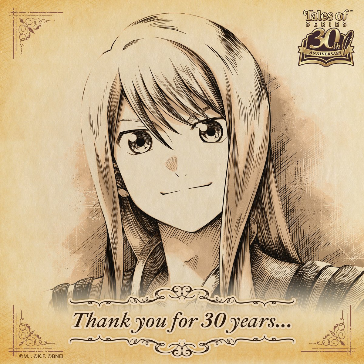 テイルズオブヴェスペリア ユーリ 原画 RT @tales_ch: ◤『テイルズ オブ』シリーズ 30周年記念 ◢ ―あなたの