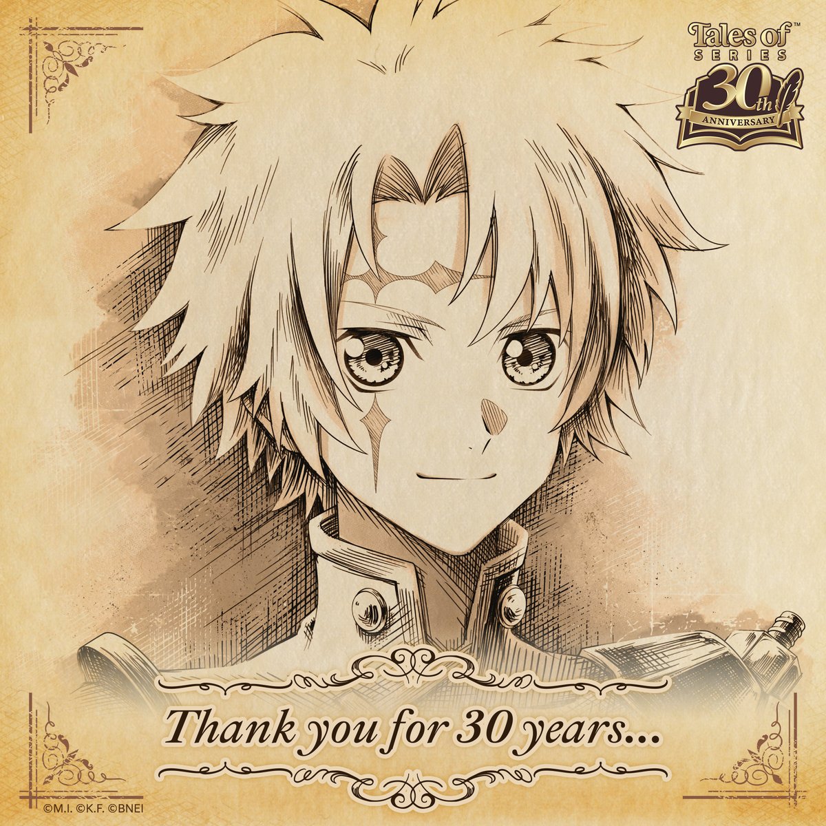 ◤『テイルズ オブ』シリーズ 30周年記念 ◢ ―あなたの世界を変えたの