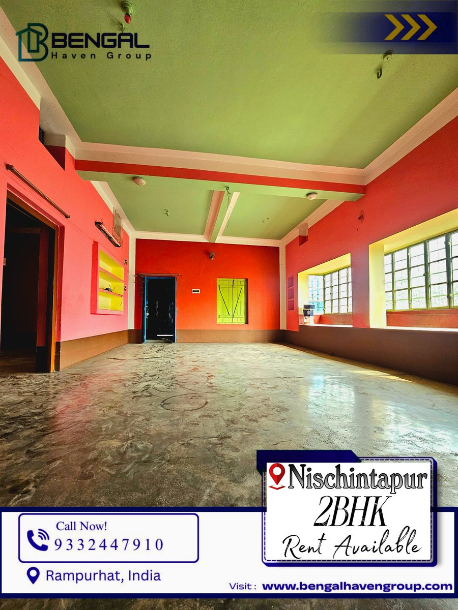 Bengalhavengrp's tweet image. 2 BHK Rent Available
Full video coming soon…
📍 Location: Nischintapur

#VaraNibo
#VaraDibo
#VaraBari
#RoomRentRampurhat
#RentInRampurhat
#RampurhatRoom
#RampurhatRent
#BHKRent
#2BHKRent
#Nischintapur
#FlatForRent
#FamilyRoomRent
#MonthlyRent