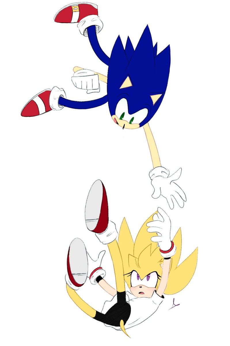 EthereArt_Mrcy's tweet photo. "I used to think that falling meant being alone. Years ago, I needed a hand that never came. I don't need it now...
But he offers me his... even when I don't ask for it" 💙💛

#SonicTheHedgehog #SonicOC #SonicFanCharacter #SonicArt #SonicFanart https://t.co/1Soq8hLtWz