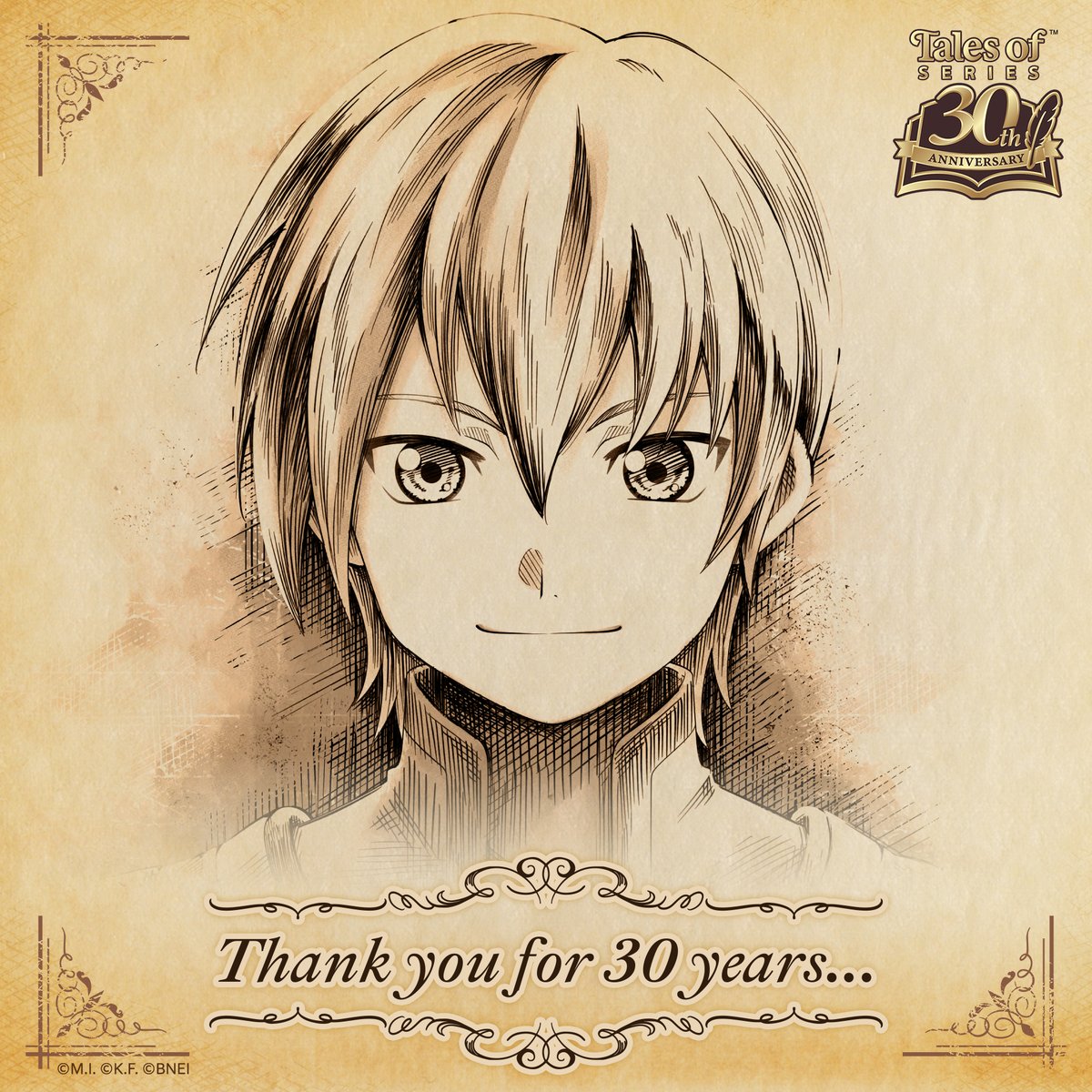◤『テイルズ オブ』シリーズ 30周年記念 ◢ ―あなたの世界を変えたの