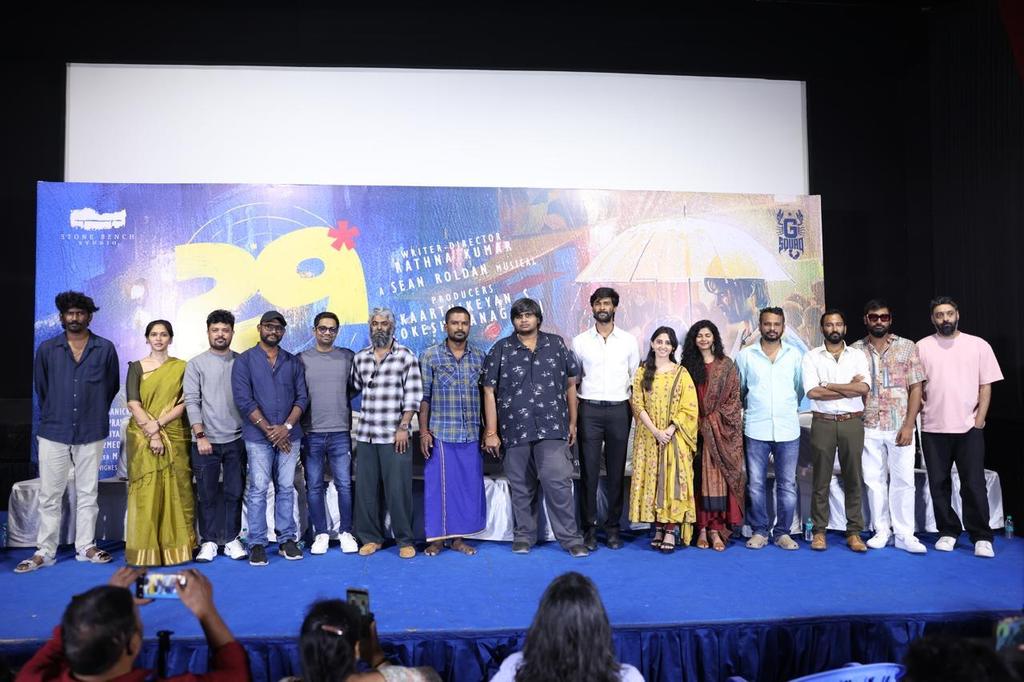 ToouringTalkies's tweet photo. #29TheFilm title teaser &amp; first look reveal ♥️

#StoneBenchProduction17 #GsquadProduction3

Writer - Director @MrRathna
A @RSeanRoldan musical

@kaarthekeyens @Dir_Lokesh @karthiksubbaraj @PradeepBoopath2

@stonebenchers @GSquadOffl 

@prosathish https://t.co/JYMyBk6Vpe
