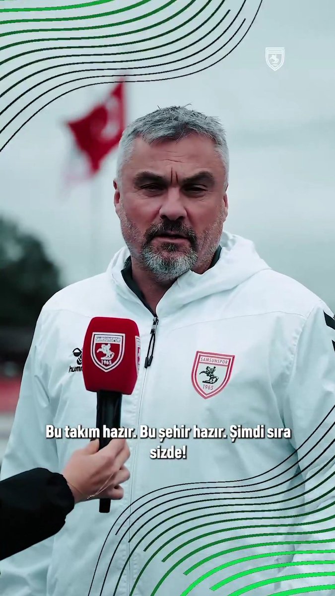 #SamsununMaçıVar
🟥⬜️🟥⬜️🟥⬜️🟥⬜️🟥⬜️🟥⬜️🟥
Takımımız hazır. Samsun hazır. Şimdi sıra bizde