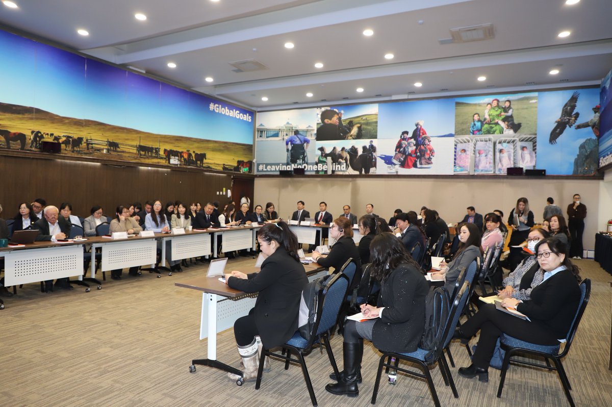 UNFPA_Mongolia's tweet photo. We, together with partners, reviewed progress under the 7th Country Programme, highlighting 2025 achievements in #MaternalHealth, #GenderEquality, #YouthDevelopment, and #PopulationDevelopment. We identified successes, challenges, and priorities for the year ahead
#Partnership 🤝 https://t.co/yydvnWJvUp