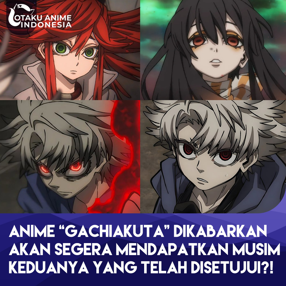 Bocoran informasi dari leaker populer mengabarkan jika anime "Gachiakuta" akan segera mendapatkan musim keduanya, dimana produksinya telah disetujui.

Karena masih bocoran, diharapkan untuk menunggu informasi resminya.

via SugoiLITE