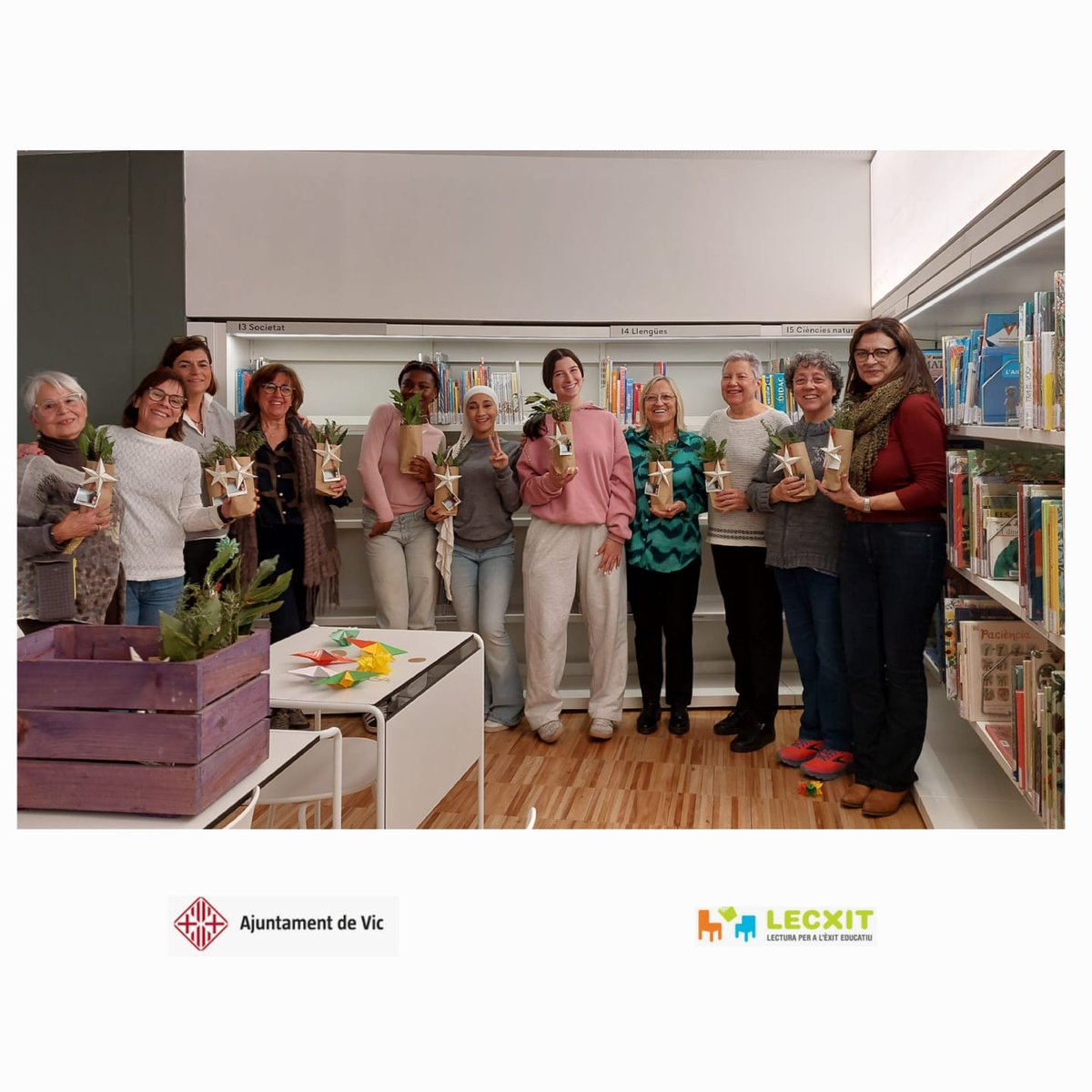 Biblioteca Pilarin Bayés de Vic tweet media