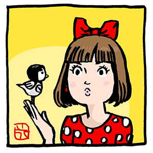 #2025年自分が選ぶ今年下半期の4枚

#小鳥のトモピヨ 編。

#関智一 ファンアート 
