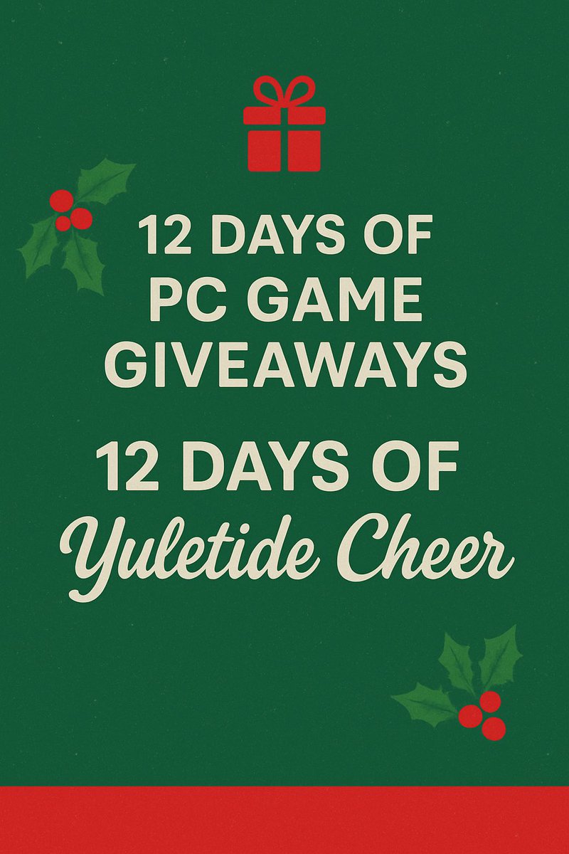 theejankanator's tweet photo. This community has been incredible — so here’s something special 💙🎮
From 12/12–12/24, I’ll be giving away a new PC game every 24 hours.

To enter the daily giveaway:
💙 Follow
💙 Like
💙 Repost

🎄 On Christmas, I’m announcing a week-long holiday giveaway to close out the year together.
Happy holidays, gamers. 🎁✨

@TheGiveawayDog 

#holidayseason #12DaysofGiveaways #Steam #PC #PCgaming #Raffle #Free #Christmas #NewYear2026 #Videogames